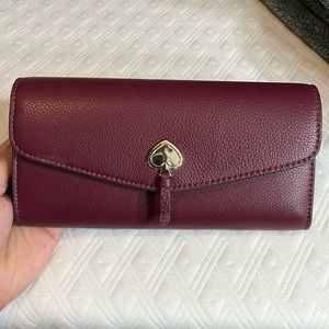 Kate Spade Burgundy Wallet